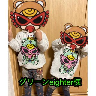 ヒステリックミニ(HYSTERIC MINI)のグリーンeighter様(Tシャツ/カットソー)