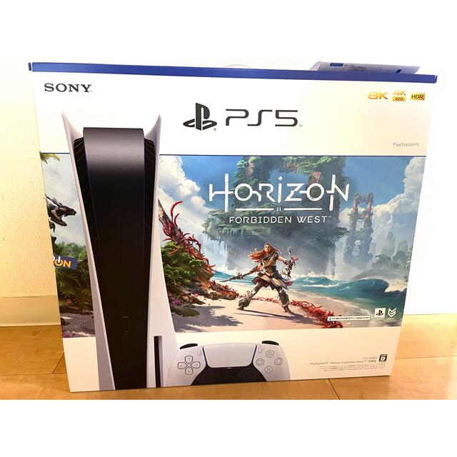 注目のブランド 本体 新品未開封PS5 - PlayStation “Horizon West”同梱