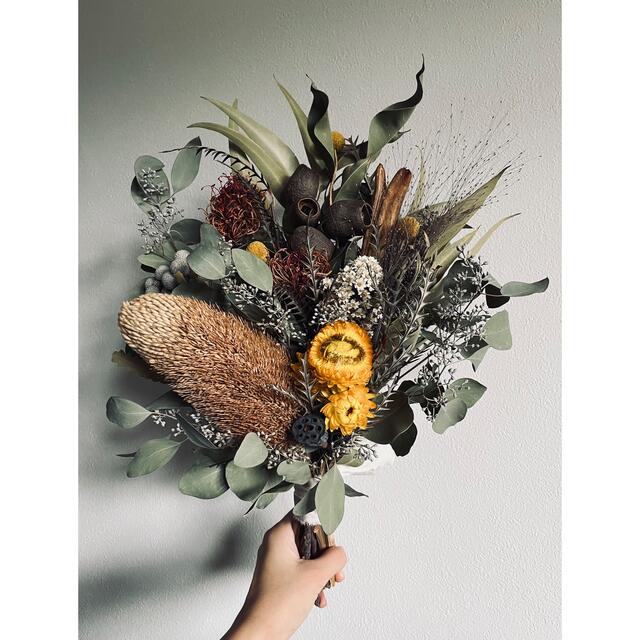 natural  bouquet no.390 ハンドメイドのフラワー/ガーデン(ドライフラワー)の商品写真