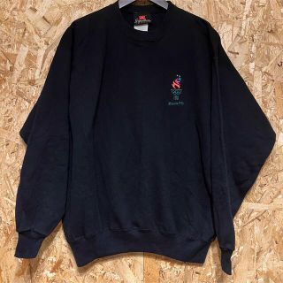 ヘインズ(Hanes)の90s アトランタオリンピック　刺繍ロゴ　ヘインズ　スウェット　Lサイズ(スウェット)