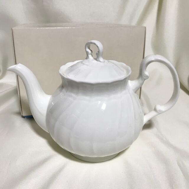 Noritake - ノリタケ ティーポット コーヒーポット 白磁 ポット 未使用