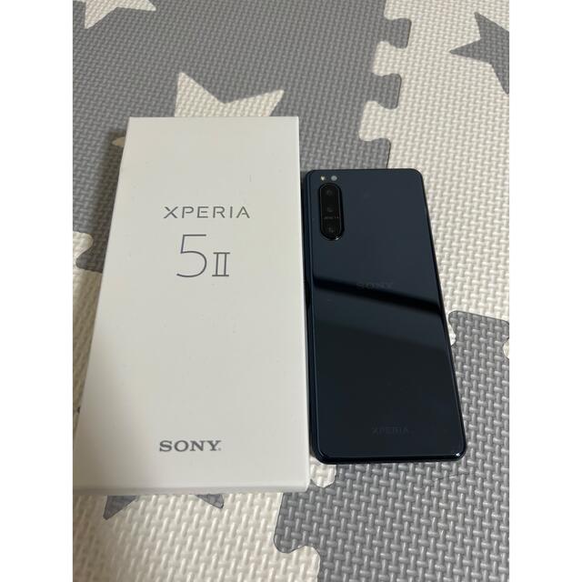 SONY Xperia 5 II SIMフリー XQ-AS42 ブルー-