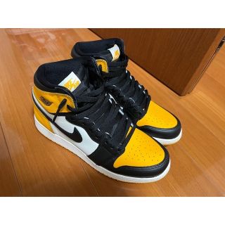 ナイキ(NIKE)のNike Air Jordan 1 レトロHigh OG "Taxi"　ボーイズ(スニーカー)