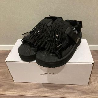 ユナイテッドアローズ(UNITED ARROWS)のSUICOKE(スイコック)フリンジ サンダル UnitedArrows 別注(サンダル)