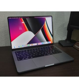 マック(Mac (Apple))のmacbook pro 2021 14インチ　M1 max/64gb/2tb(ノートPC)