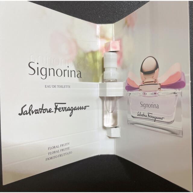 Salvatore Ferragamo(サルヴァトーレフェラガモ)のFerragamo signorina 香水 サンプル3つセット コスメ/美容の香水(香水(女性用))の商品写真