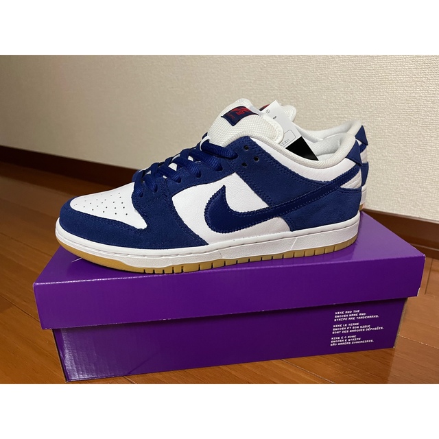 NIKE SB DUNK LOW PRO PRM Dodgers靴/シューズ