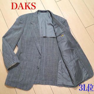 ダックス テーラードジャケット(メンズ)の通販 71点 | DAKSのメンズを 長期在庫品 6951 DAKS ブレザー 紺ブレ ジャケット テーラード チェック ダックス テーラードジャケット
