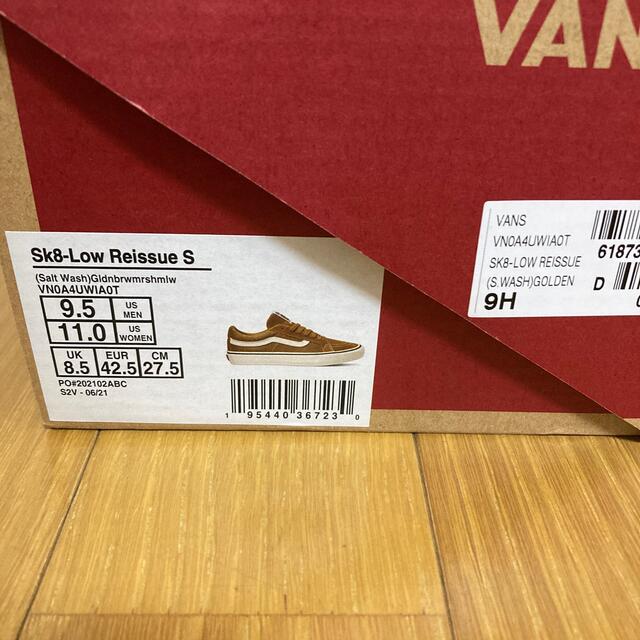 VANS(ヴァンズ)の【27.5】VANS SK8-Low Reissue S 新品未使用タグ付き メンズの靴/シューズ(スニーカー)の商品写真