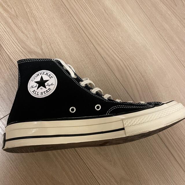 CONVERSE(コンバース)のconverse CT70 チャックテイラーハイカット黒 27.5cm 美品 メンズの靴/シューズ(スニーカー)の商品写真