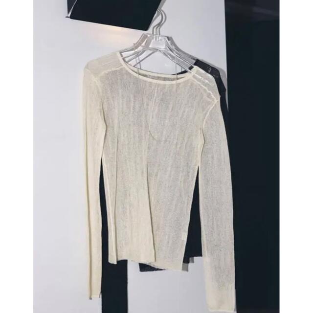 TODAYFUL(トゥデイフル)のTODAYFUL Slit Sheer Knit スリットシアーニット レディースのトップス(Tシャツ(長袖/七分))の商品写真