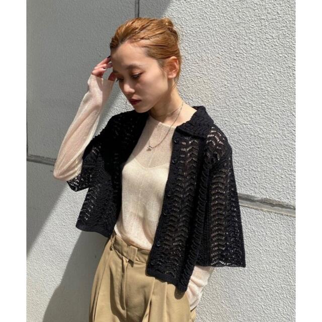 TODAYFUL(トゥデイフル)のTODAYFUL Slit Sheer Knit スリットシアーニット レディースのトップス(Tシャツ(長袖/七分))の商品写真