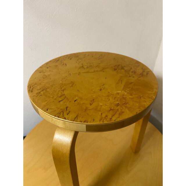 スマートスクラブス 【未使用】Artek スツール 60 カーリーバーチ