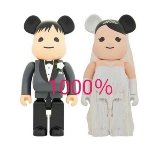 BE@RBRICK グリーティング 結婚 PLUS 1000％ ベアブリック