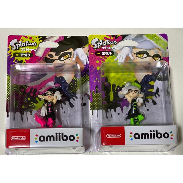 未開封　amiibo シオカラーズ　アオリ　ホタル　スプラトゥーン エンタメ/ホビーのフィギュア(ゲームキャラクター)の商品写真