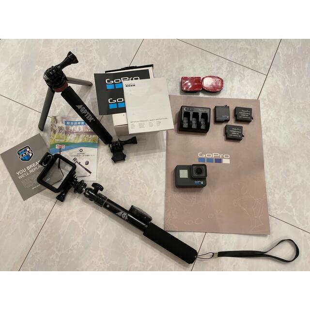 GoPro Hero 6 付属品セットカメラ - amsfilling.com