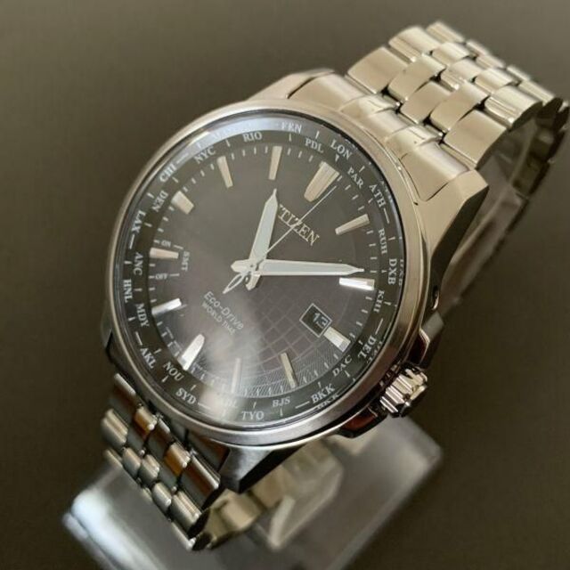 【新品】高級シチズン ソーラー エコドライブ CITIZEN メンズ腕時計 | フリマアプリ ラクマ