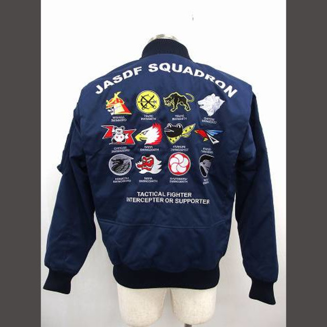 other(アザー)のブルーインパルス 60周年記念 フライトジャケット ジャンパー 1 ネイビー メンズのジャケット/アウター(ブルゾン)の商品写真