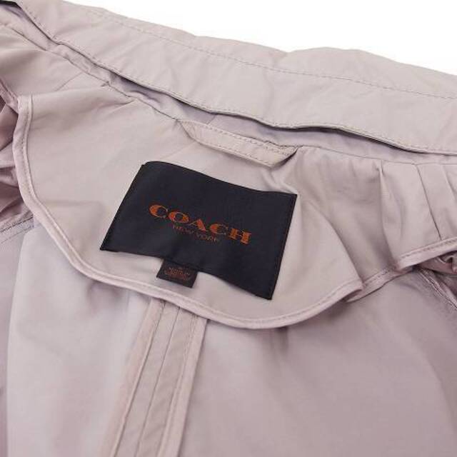 COACH(コーチ)のコーチ 国内正規 コート アウター トレンチ ロング ベルト S グレージュ レディースのジャケット/アウター(トレンチコート)の商品写真