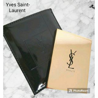 サンローラン(Saint Laurent)のイヴ・サンローラン　ミラー　ポーチ　セット　訳あり　限定品(ポーチ)