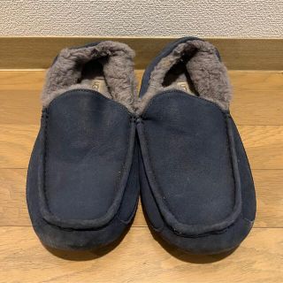 アグ(UGG)のUGG モカシン　ネイビー　29cm(スリッポン/モカシン)