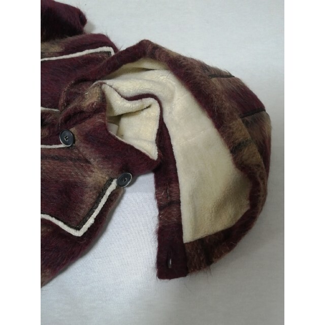 ☆新品・レディース☆【Bark バーク】ウール ダッフルコート ボルドー