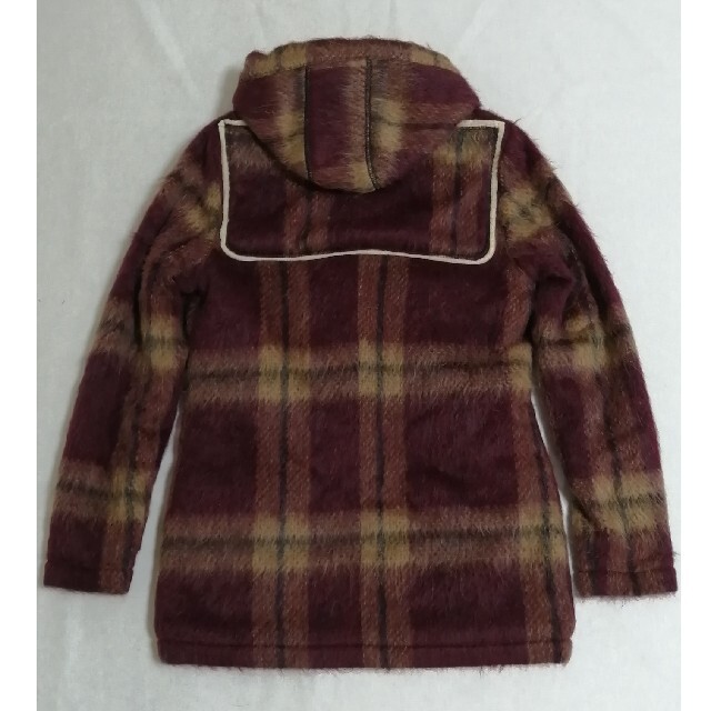 ☆新品・レディース☆【Bark バーク】ウール ダッフルコート ボルドー