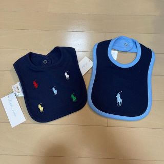 ラルフローレン(Ralph Lauren)の☆セール☆ラルフローレンスタイセット☆(ベビースタイ/よだれかけ)