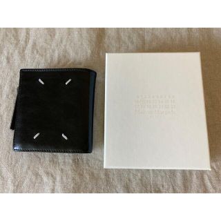 マルタンマルジェラ(Maison Martin Margiela)のマルジェラ フォールデッドレザー ウォレット 二つ折り財布(折り財布)