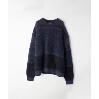 ワンエルディーケーセレクト(1LDK SELECT)のYOKE 21aw ROTHKO BORDER CREW NECK(ニット/セーター)