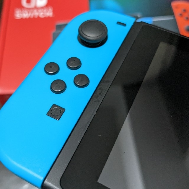 送料無料(沖縄は1000円) 任天堂Switch(バッテリー強化版)+スプラ