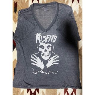 MISFITS tシャツ バンドtシャツ ロックファッション　パンクロック(Tシャツ/カットソー(半袖/袖なし))