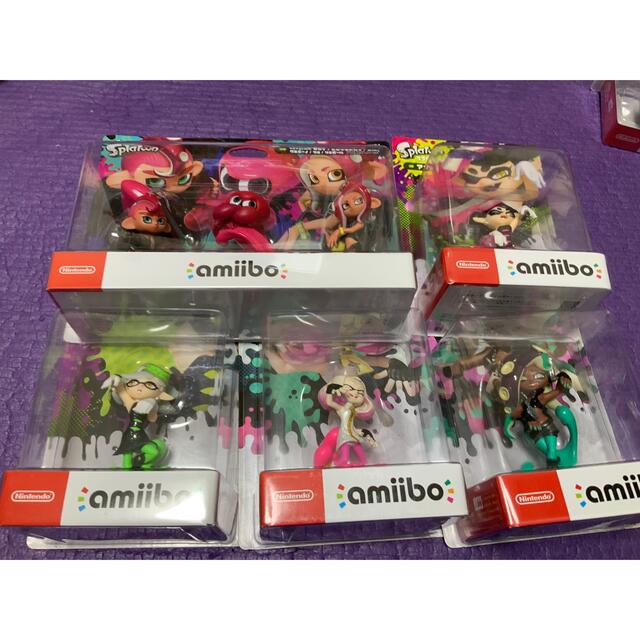 スプラトゥーンamiibo トリプルセット　ヒメ、イイダ、アオリ、ホタルamiibo