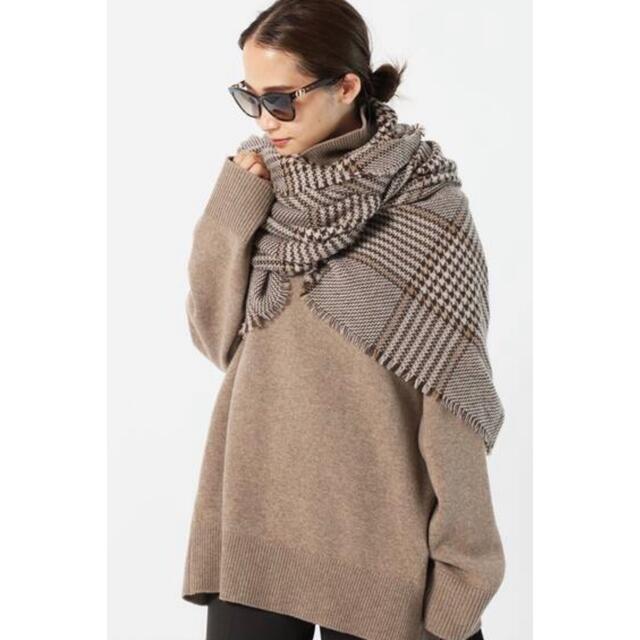 DEUXIEME CLASSE(ドゥーズィエムクラス)の【ALONPI CASHMERE / アロンピ カシミア】チェックストール レディースのファッション小物(ストール/パシュミナ)の商品写真