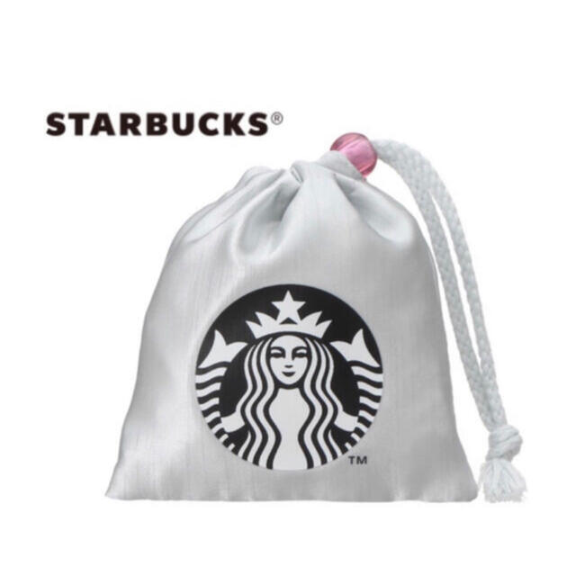 Starbucks Coffee(スターバックスコーヒー)のスターバックス　SAKURA2022 ミニ巾着袋 エンタメ/ホビーのおもちゃ/ぬいぐるみ(キャラクターグッズ)の商品写真