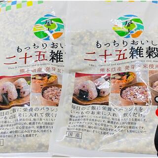もっちりおいしい二十五雑穀米 450g×2袋(900g) 熊本県産 発芽玄米(米/穀物)