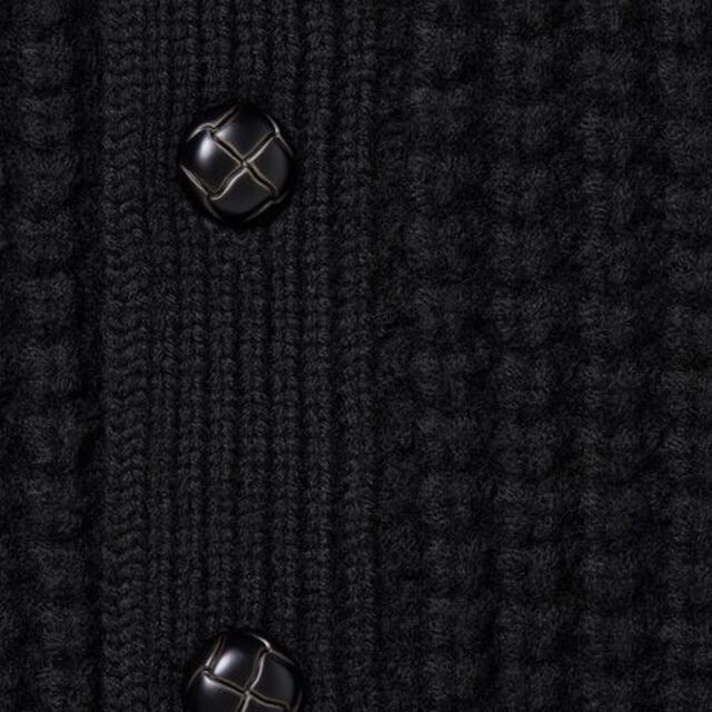 Supreme Waffle Knit Cardigan 黒 1