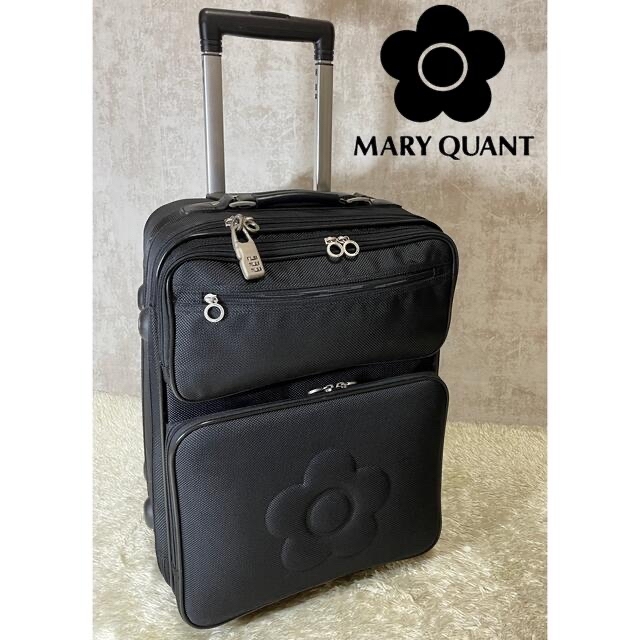 【☆極希少☆】MARYQUANT デイジー キャリーバッグ ブラック