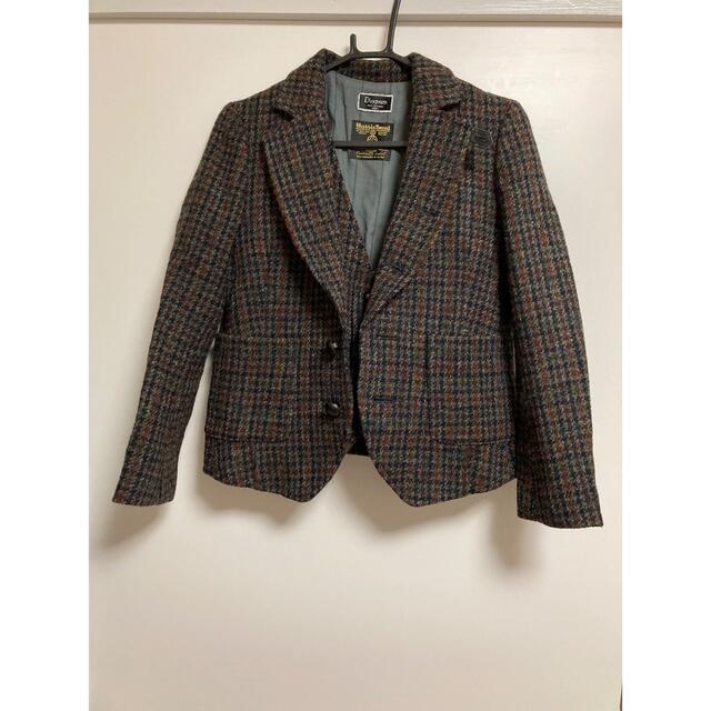 【新品】Harris tweed ハリスツイードジャケットとベスト