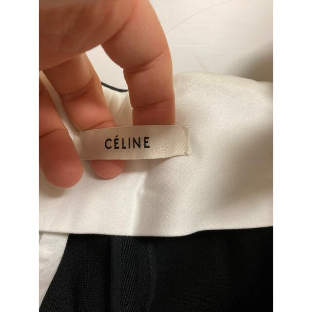 CEFINE(セフィーヌ)の【美品】セリーヌ CELINE フィービーファイロ ベルト付き ワイドパンツ  レディースのパンツ(カジュアルパンツ)の商品写真