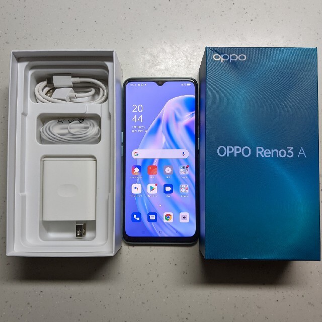 OPPO Reno 3a 美品 simフリー ホワイト