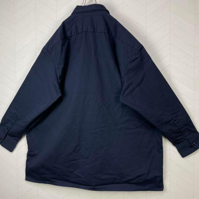 Dickies - 激レア90s ディッキーズ ワークシャツ ジャケット 企業ロゴ 超ビックサイズの通販 by ????????‍♂️????｜ディッキーズ ならラクマ