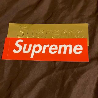 シュプリーム(Supreme)のsupremeゴールドステッカー　2022f/w(その他)