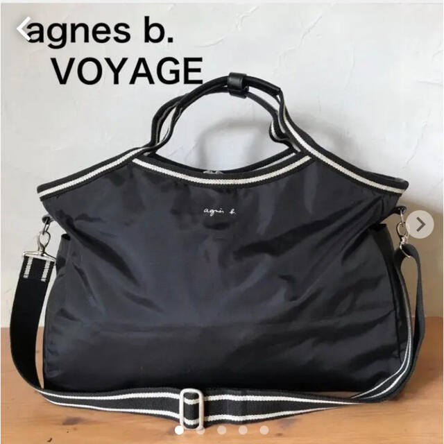 agnes b.(アニエスベー)のアニエスベー ボヤージュ 2Wayショルダーボストンバック レディースのバッグ(ボストンバッグ)の商品写真
