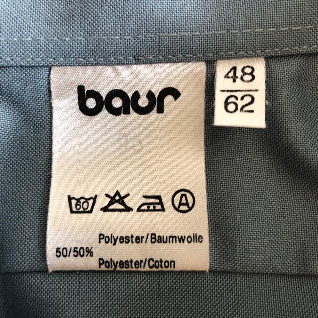 ワークシャツ　作業着　長袖　baur    ※実寸サイズ参照 メンズのトップス(シャツ)の商品写真