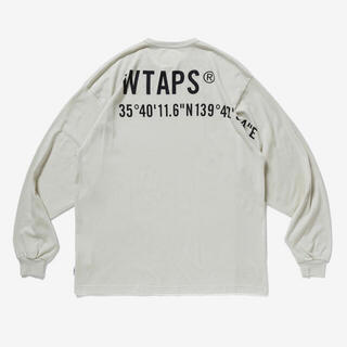 ダブルタップス(W)taps)のwtaps WTAPS ロングスリーブ　Tシャツ　ホワイト　Lサイズ(Tシャツ/カットソー(七分/長袖))