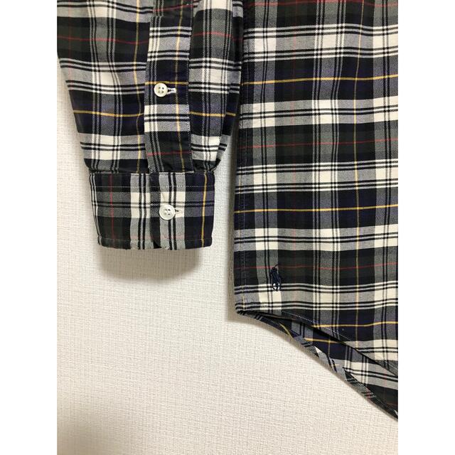 90s ポロ ラルフローレン BIG OXFORD SHIRT シャツ M 開襟シャツ