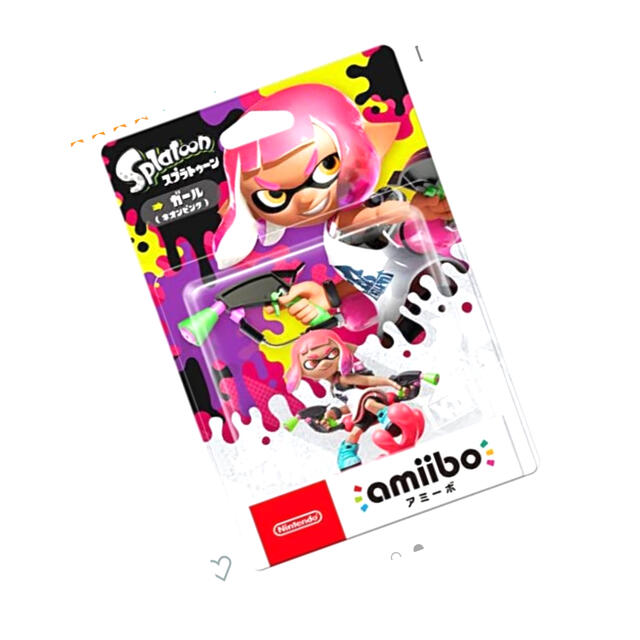 Nintendo Switch(ニンテンドースイッチ)のamiibo ガール【ネオンピンク】 (スプラトゥーンシリーズ) エンタメ/ホビーのフィギュア(ゲームキャラクター)の商品写真