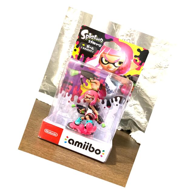 Nintendo Switch(ニンテンドースイッチ)のamiibo ガール【ネオンピンク】 (スプラトゥーンシリーズ) エンタメ/ホビーのフィギュア(ゲームキャラクター)の商品写真