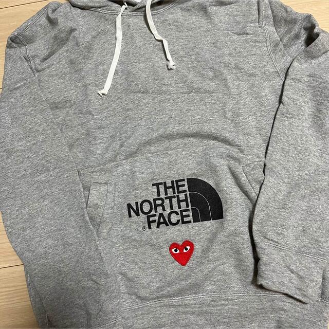 PLAY×THE NORTH FACE コムデギャルソン パーカー Mサイズ